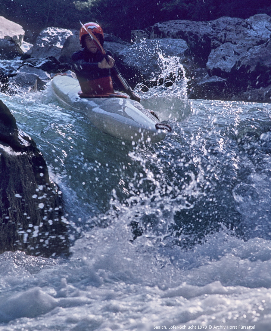 Horst Fürsattel, Lofer-Schlucht (Saalach), Austria, September 1979