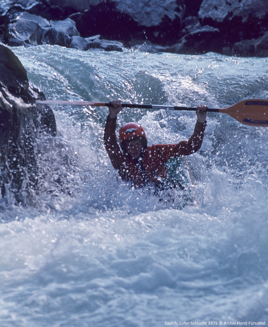 Jörg Salomon, Lofer-Schlucht (Saalach), September 1979