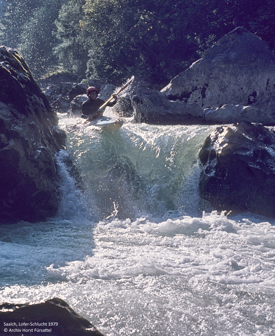 Horst Fürsattel, Lofer-Schlucht (Saalach), Austria, September 1979