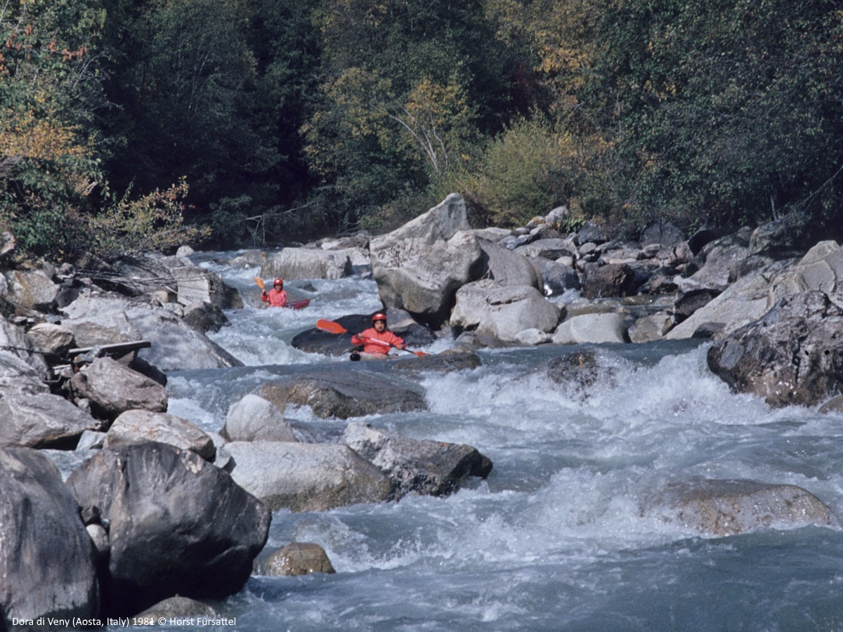 Dora di Veny (Aosta, Italy). Jörg Salomon, Norbert Schönamsgruber, Horst Fürsattel 1981