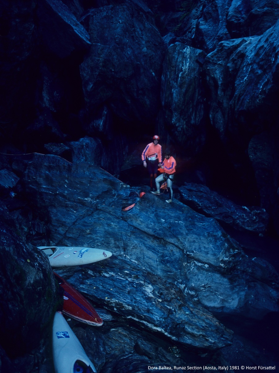 Dora Baltea, Aosta Valley, Runaz Section; Jörg Salomon, Norbert Schönamsgruber, Horst Fürsattel 1981