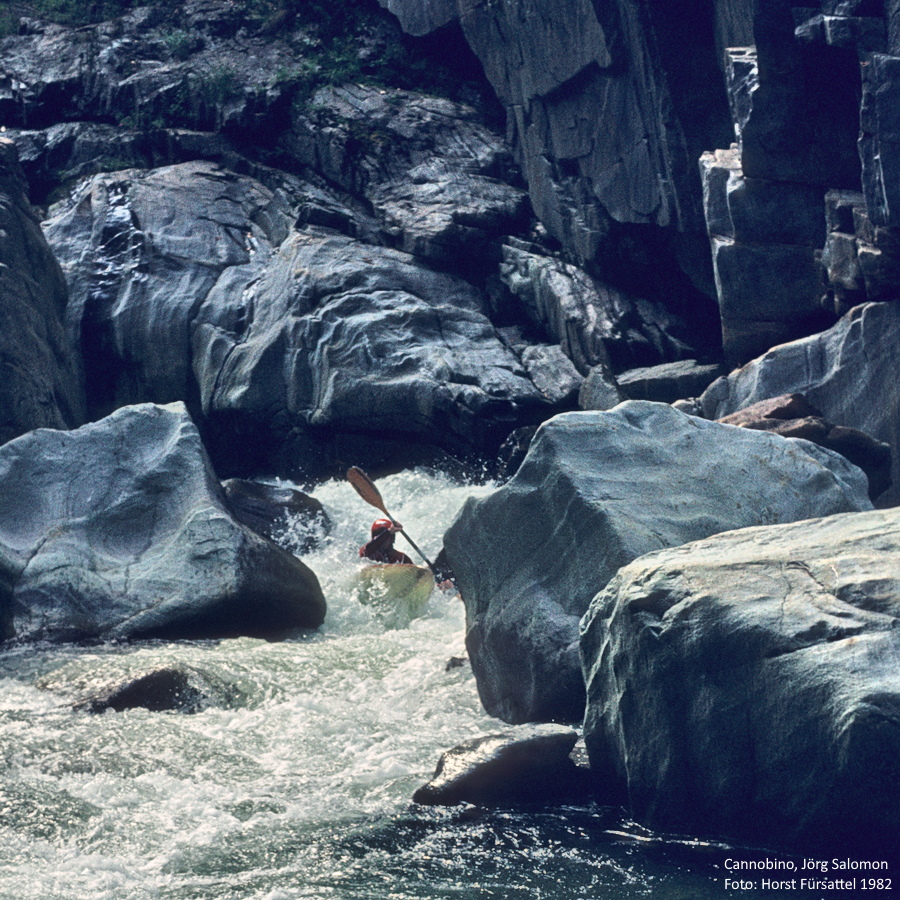 Wildwasser im Tessin - Paddeln am Cannobino