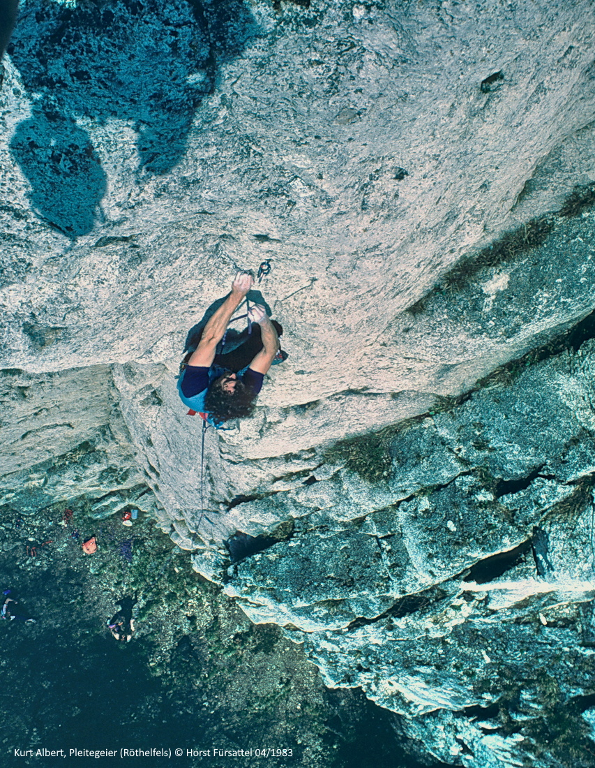 Kurt Albert, Pleitegeier (Röthelfels) © Horst Fürsattel 04/1983