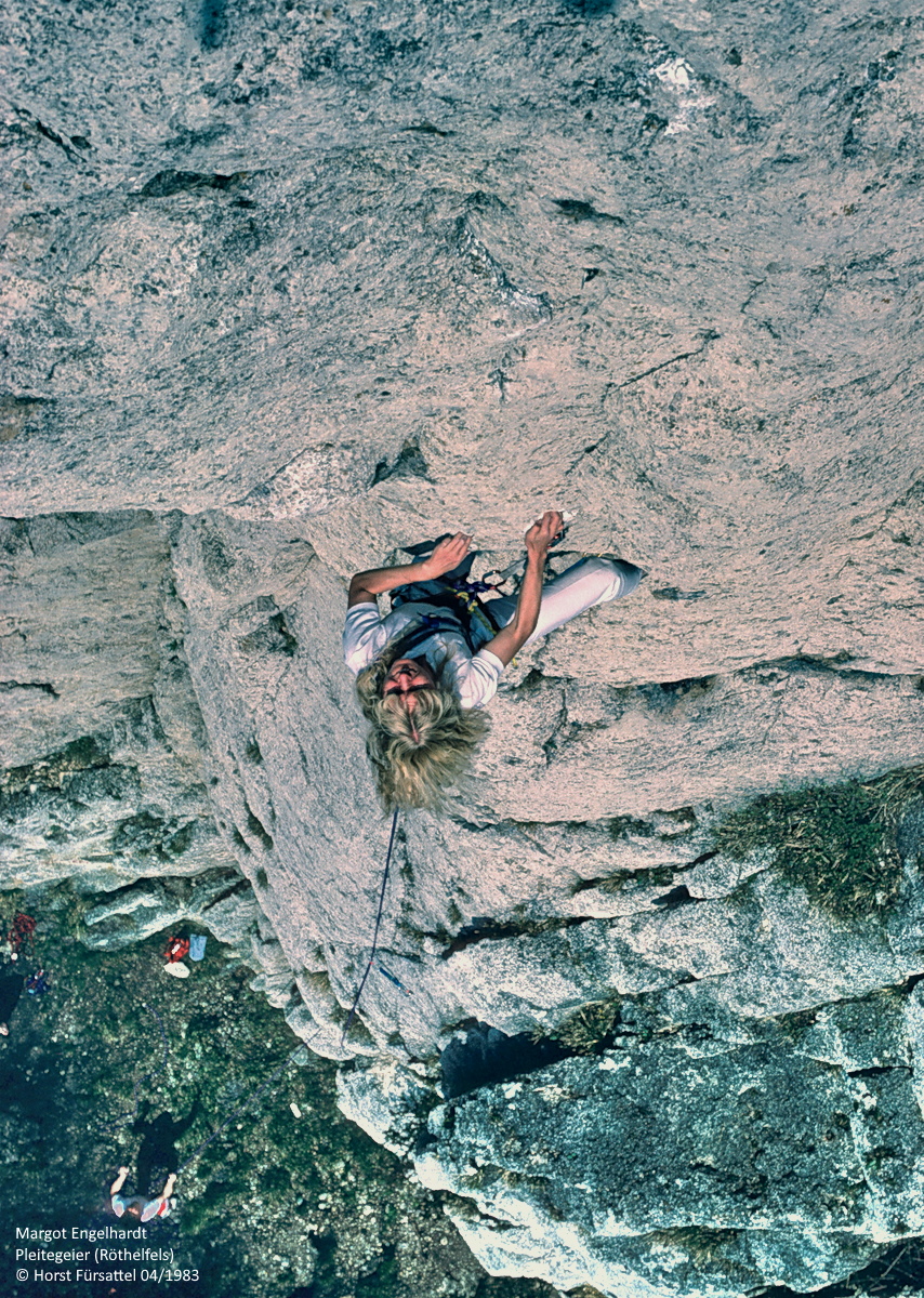 Margot Engelhardt, Pleitegeier (Röthelfels) © Horst Fürsattel 04/1983