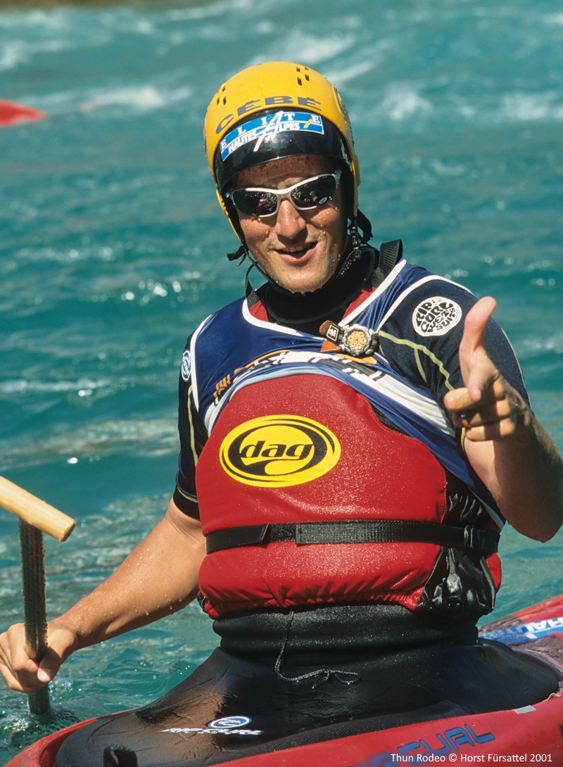 Roland Davau, C1, canoe paddler, france