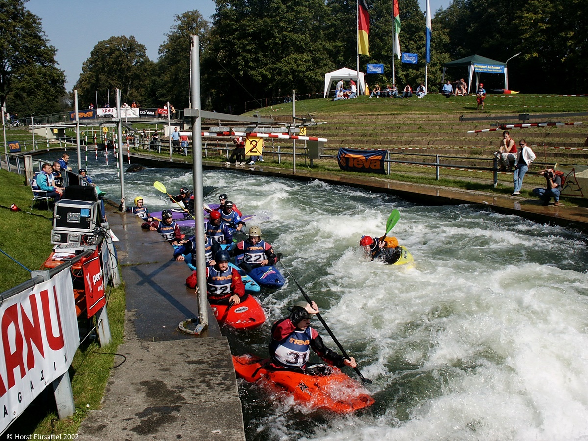 Eiskanal-Rodeo 2002, Augsburg; mit Topolino-Rennen