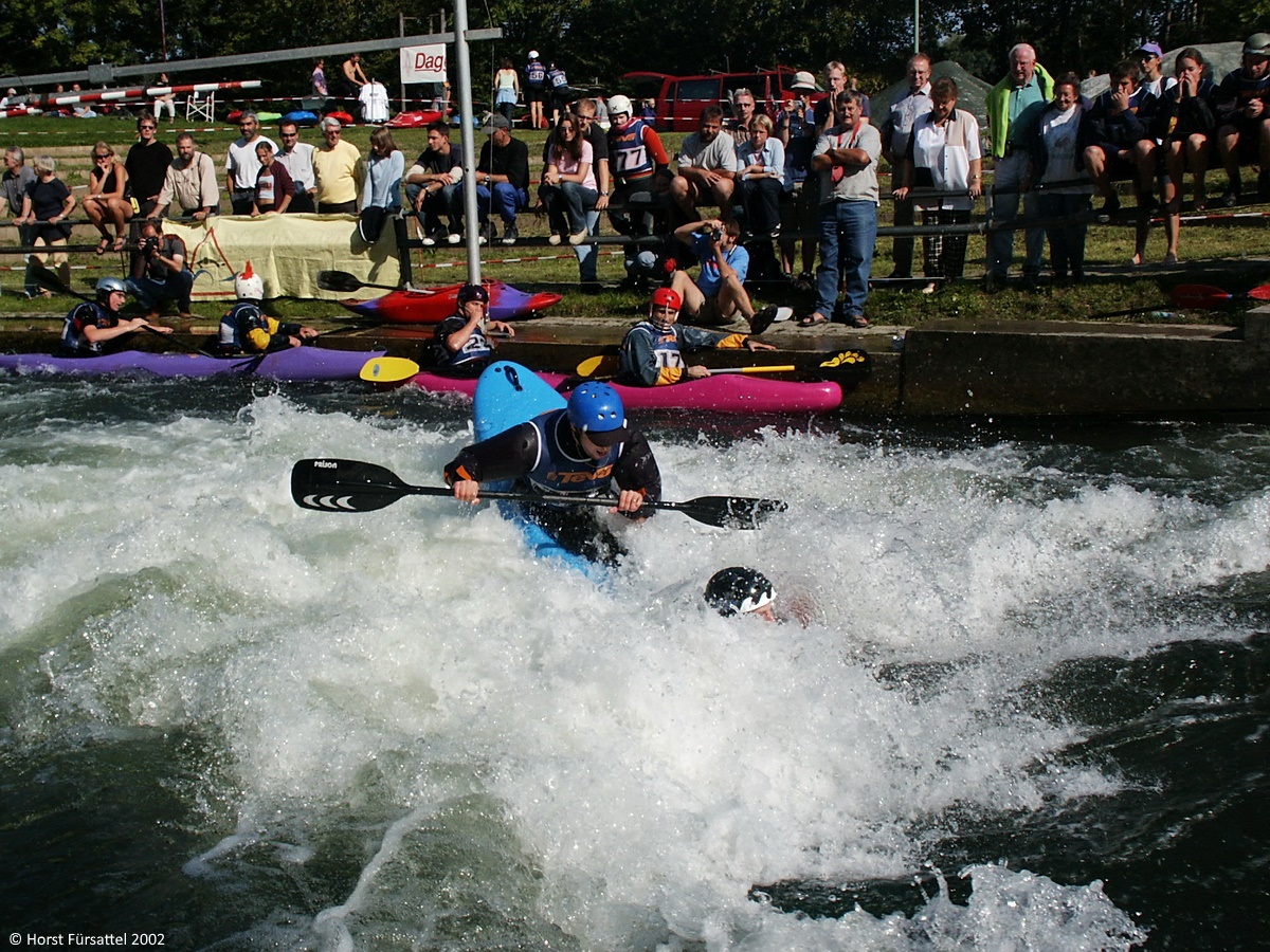 Eiskanal-Rodeo 2002, Augsburg; mit Topolino-Rennen