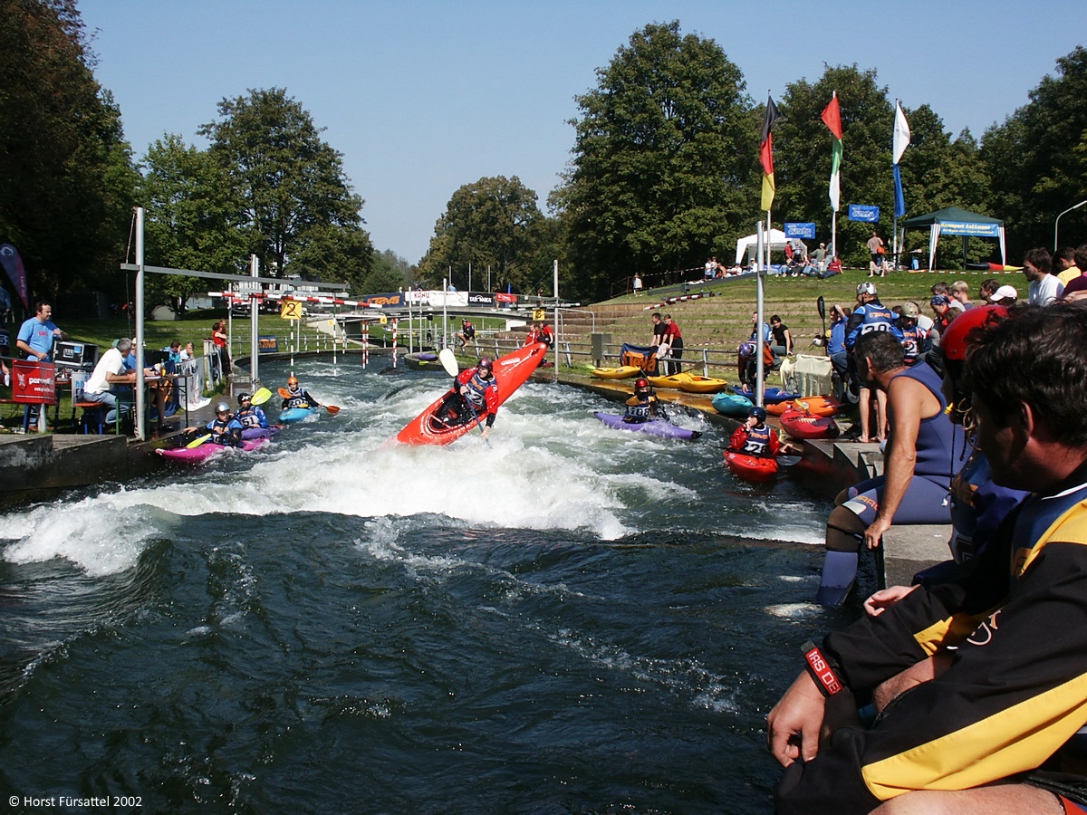 Eiskanal-Rodeo 2002, Augsburg; mit Topolino-Rennen