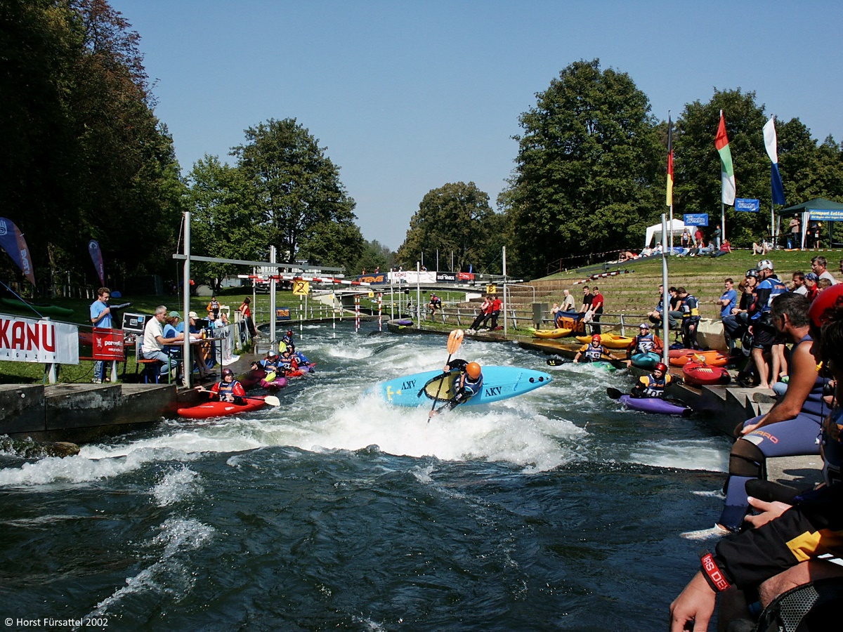 Eiskanal-Rodeo 2002, Augsburg; mit Topolino-Rennen