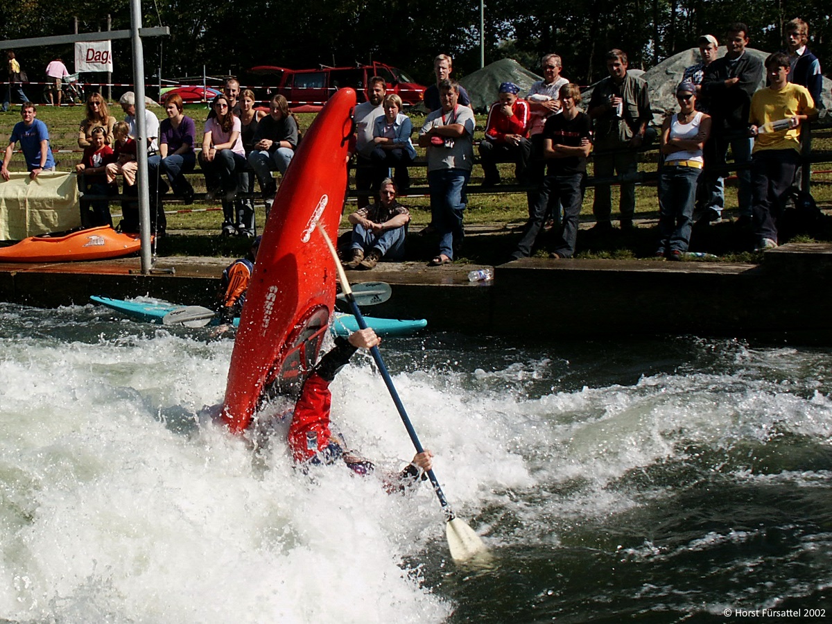 Eiskanal-Rodeo 2002, Augsburg; mit Topolino-Rennen