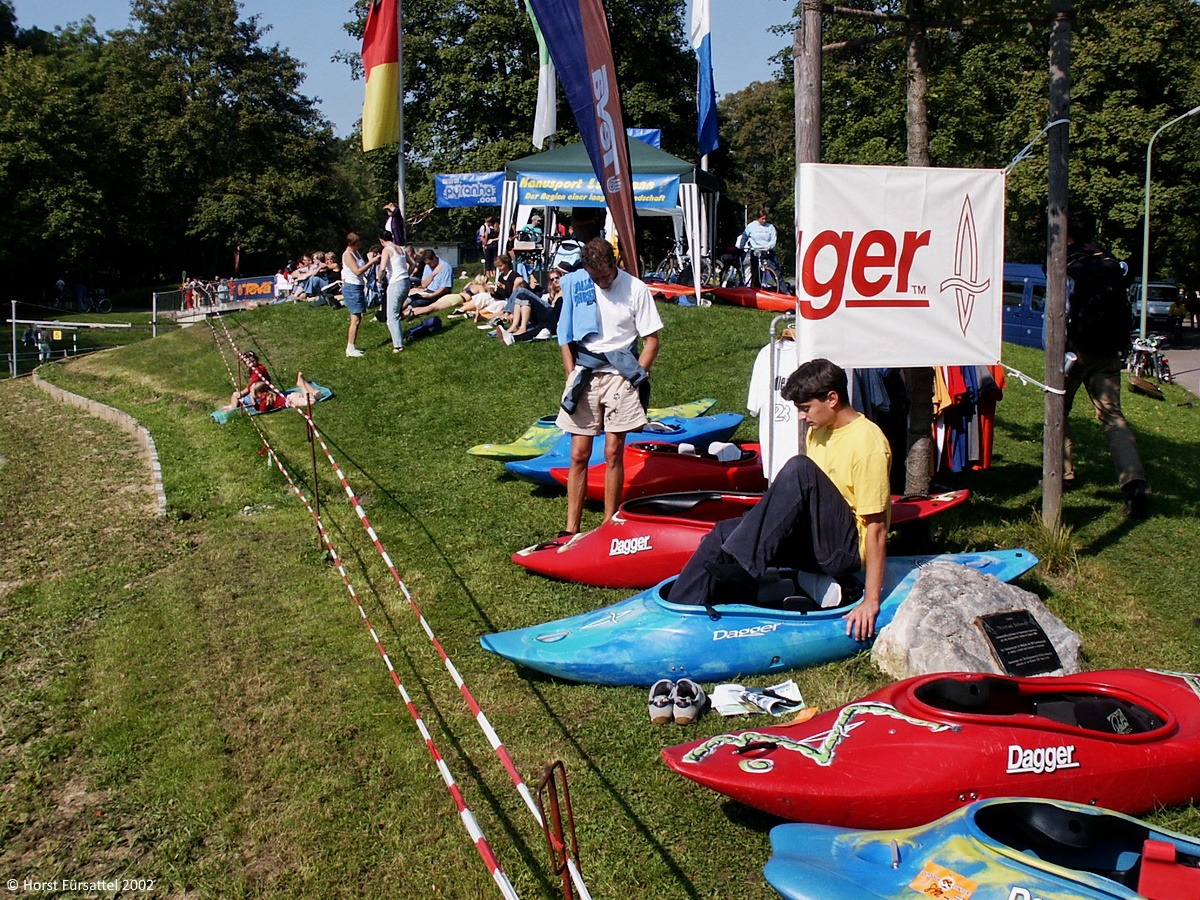 Eiskanal-Rodeo 2002, Augsburg; mit Topolino-Rennen