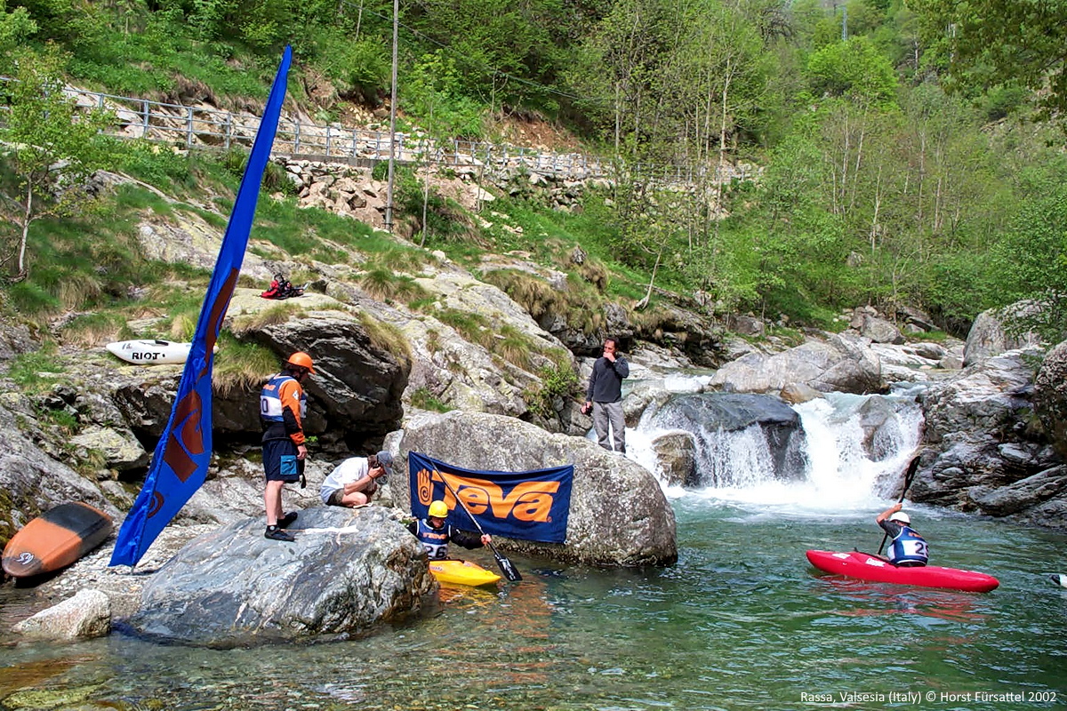 Teva-Tour 2002, Extreme-Kayak-Race Piemont, Gronda, Rassa