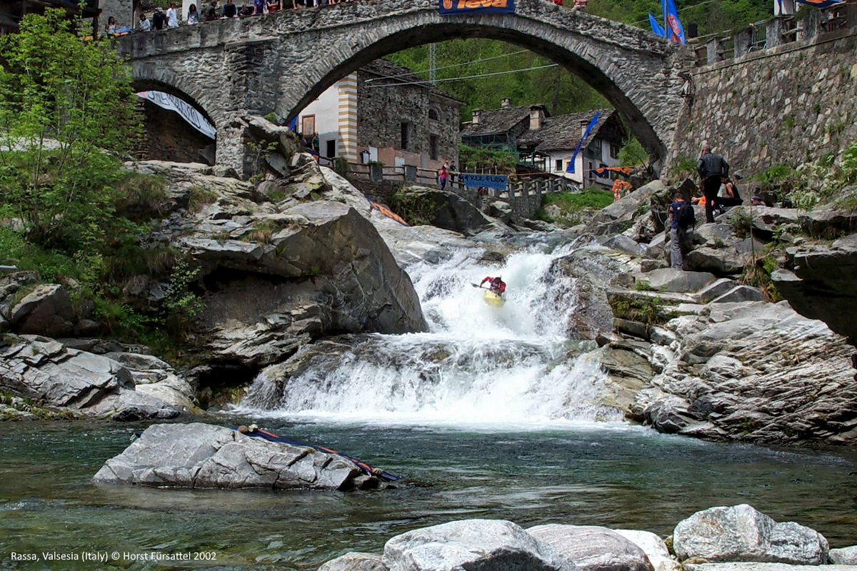 Corran Addison, Extreme-Kayak-Race 2002, Gronda, Valsesia